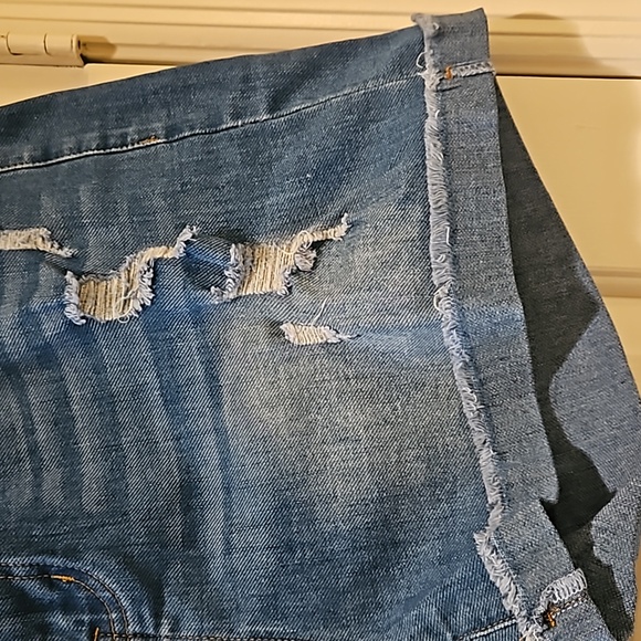 Chic Soul NWOT Light blue Denim shorts Size 2x - Picture 3 of 8